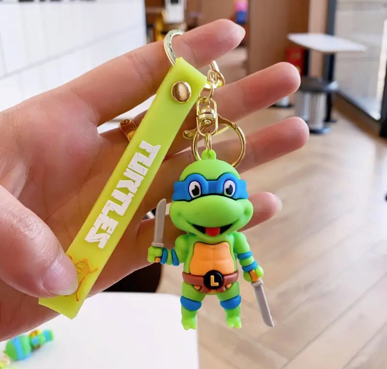 Ninja turtles Keyring