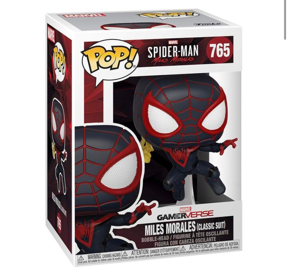 POP figure Spiderman Miles Morales - Miles Morales Classic Suit