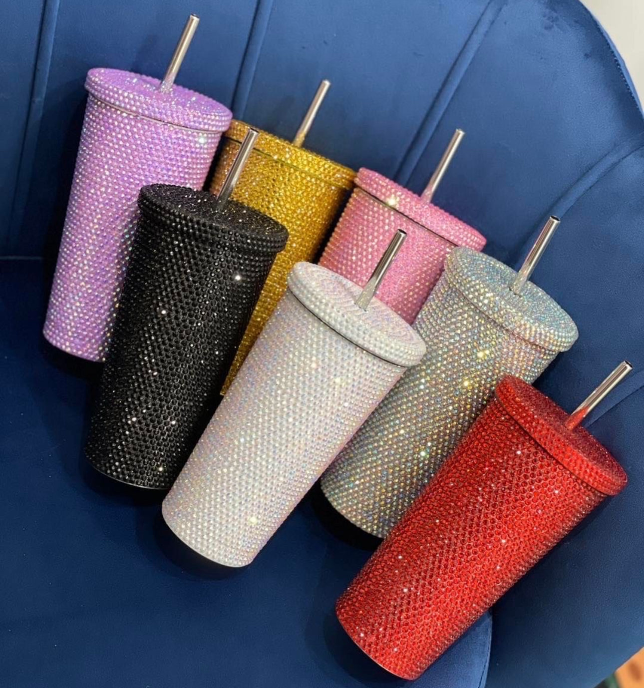 Crystal Straw Cup