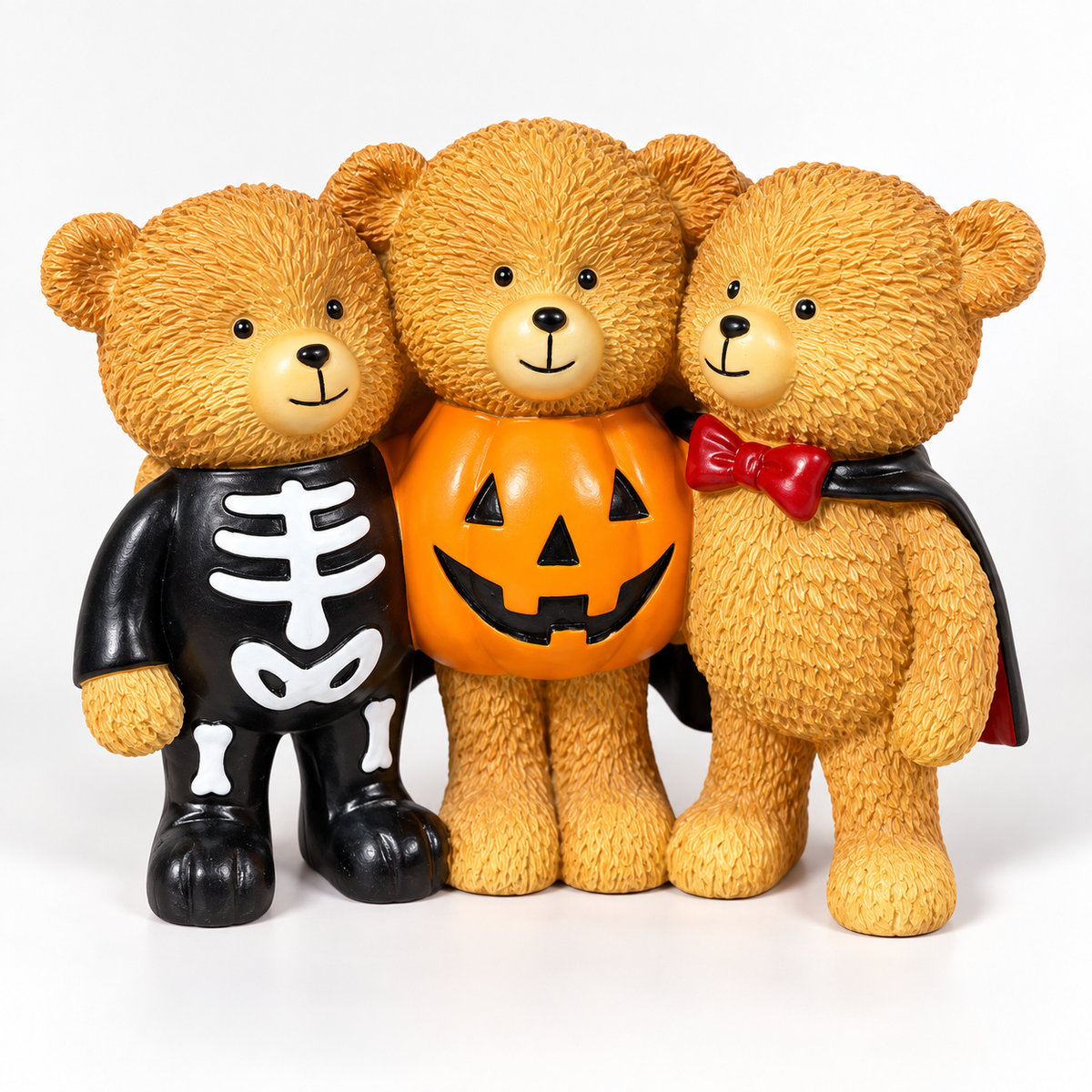 Halloween Teddy Trio