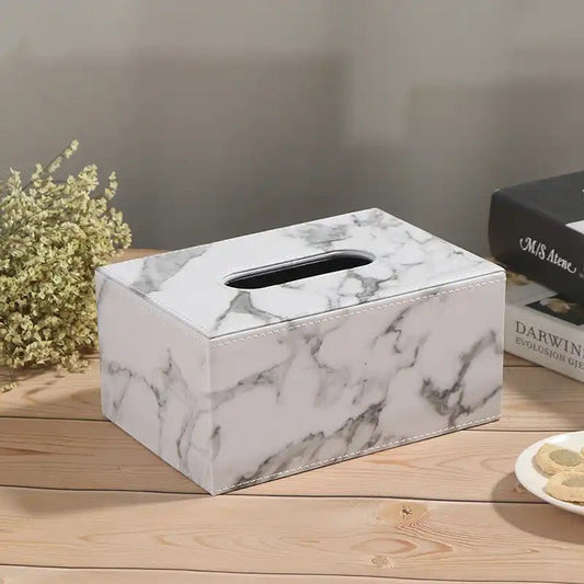 Marble Tissue Box