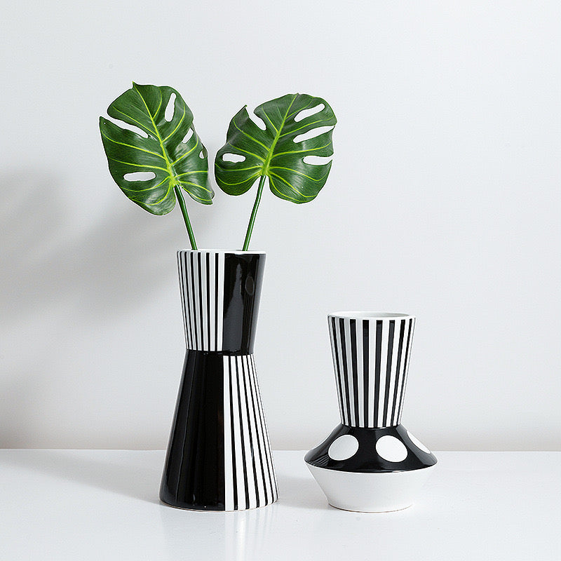 Black & White Vase