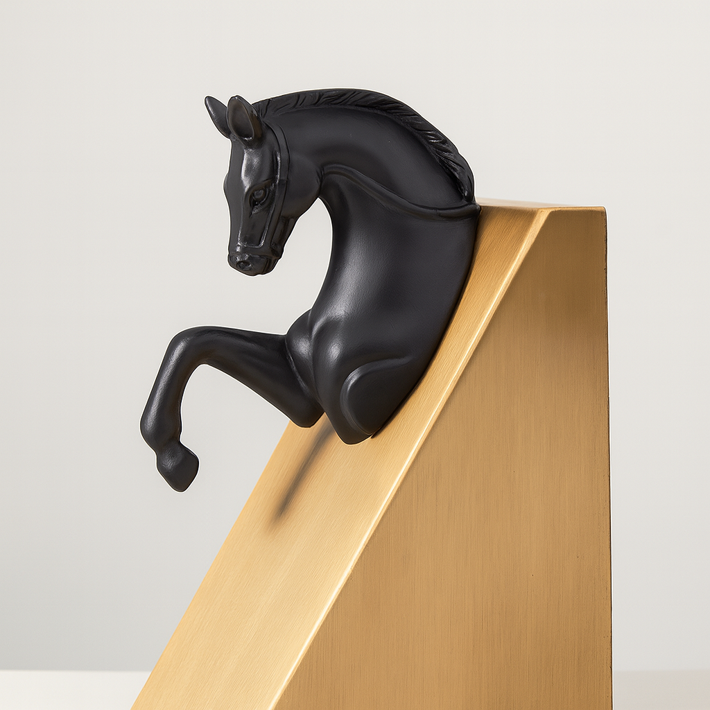 Couple Horse Bookends