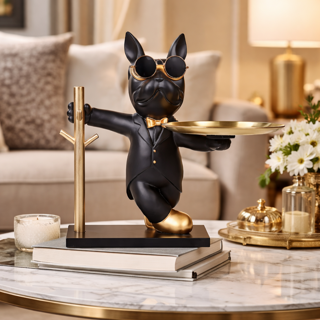 Tray & Stand Bulldog