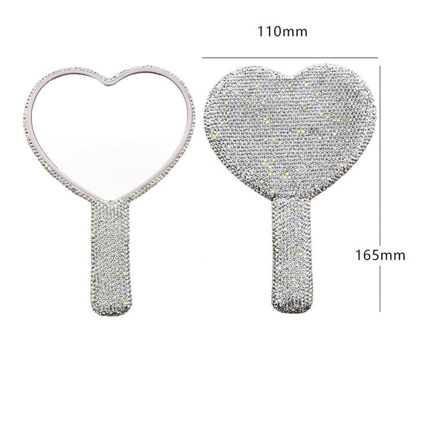 Crystal Handheld Mirror