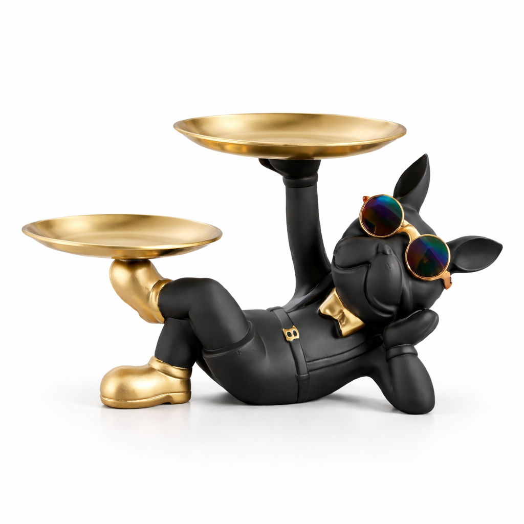 Double Tray Laying Bulldog