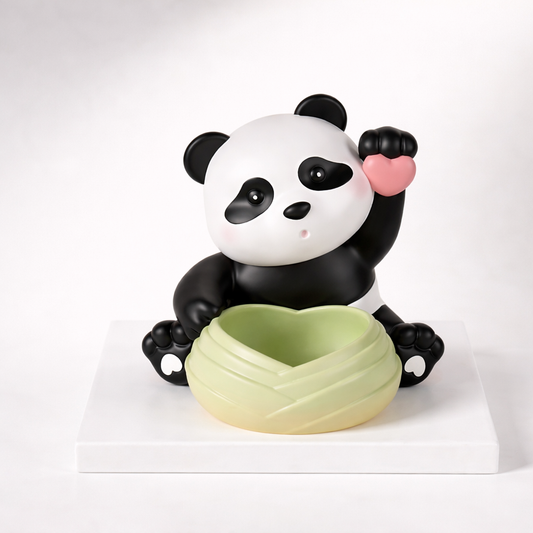 Panda with Bowl