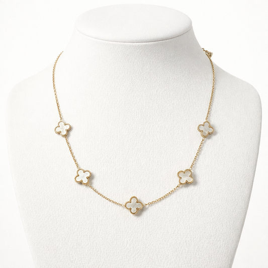 Celeste Clover Necklace