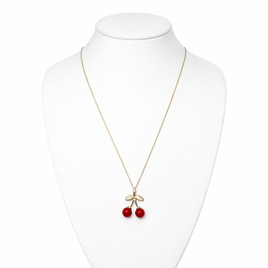 Sweet Cherry Necklace 🍒