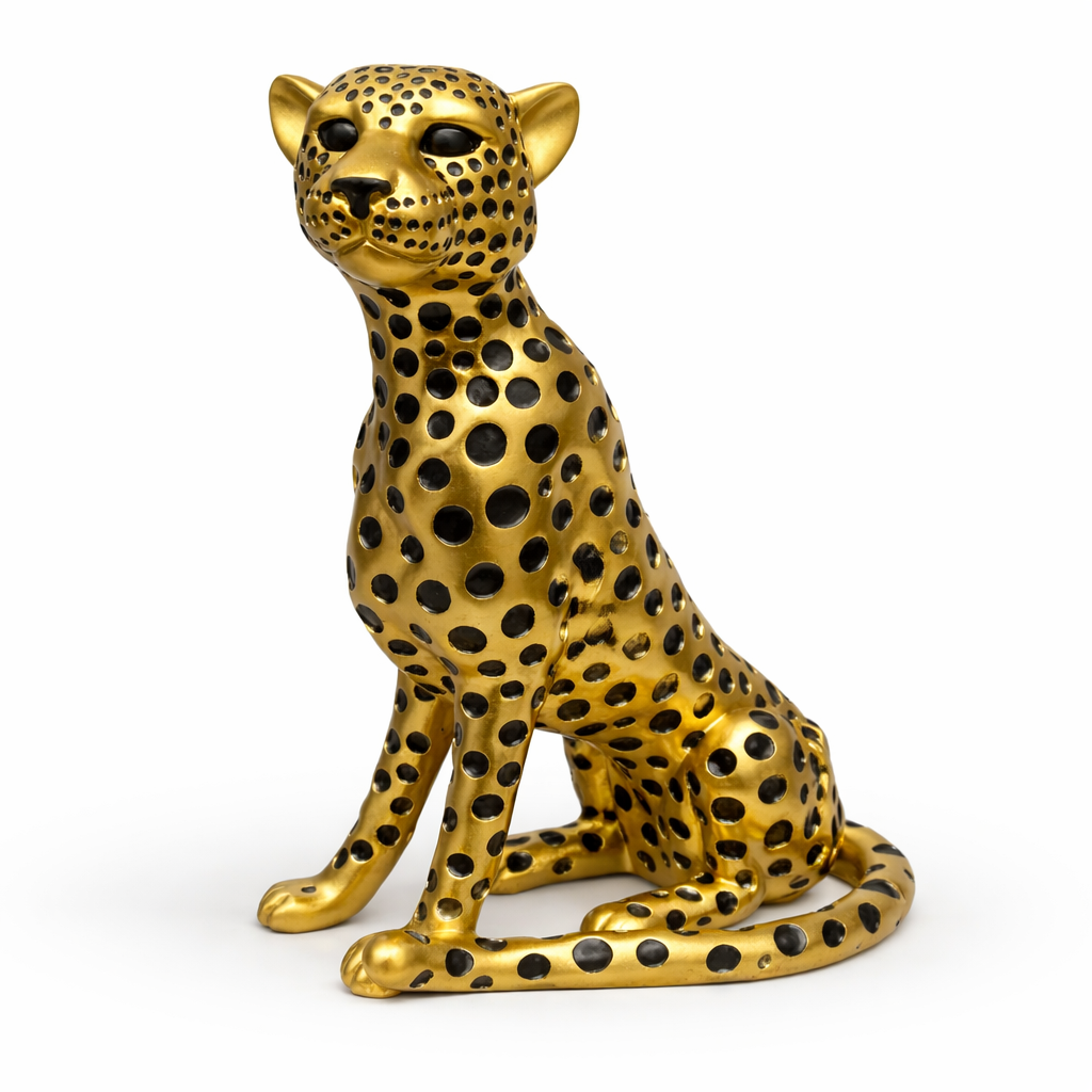 XL Sitting Leopard