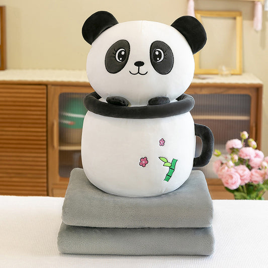 Animal in Mug Plush
