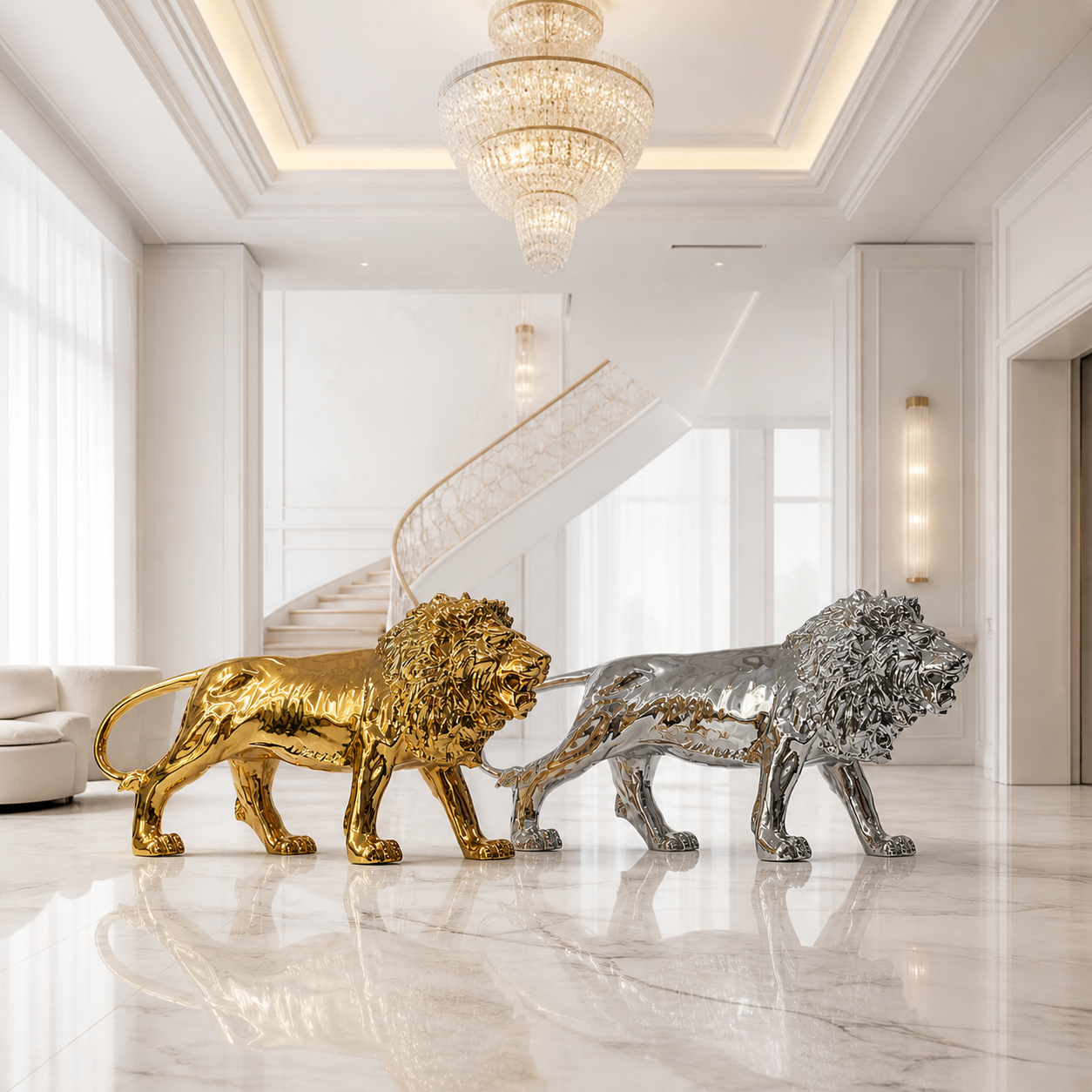 Shiny Lion 90cm