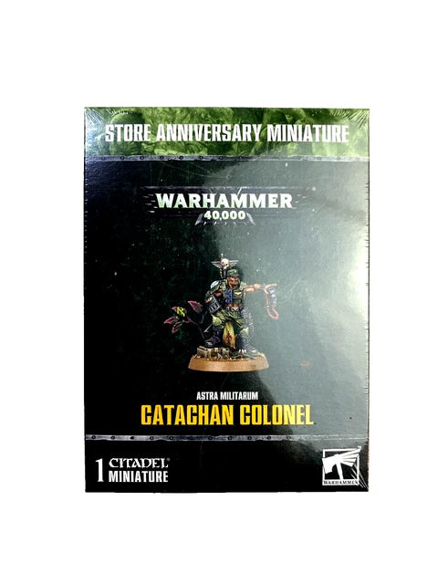Citadel Warhammer 40K Catachan Colonel Store Anniversary Model *rare
