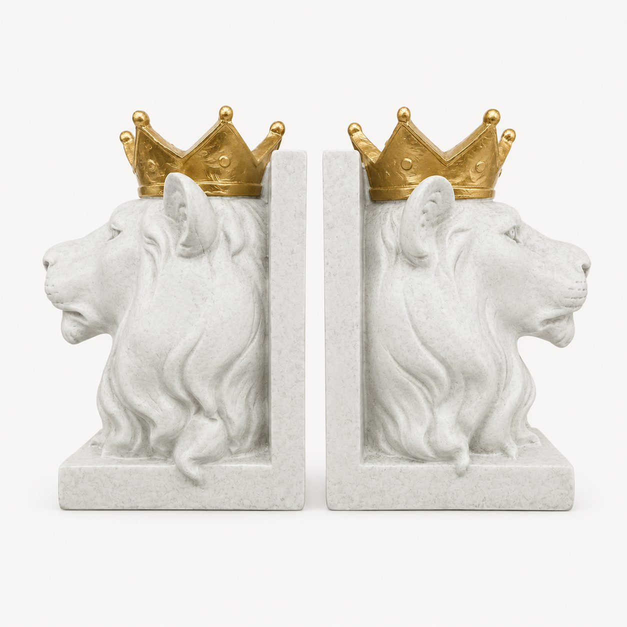 Royal Lion Bookends