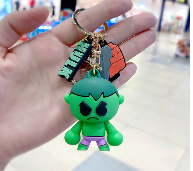 Super Heroes Keyring