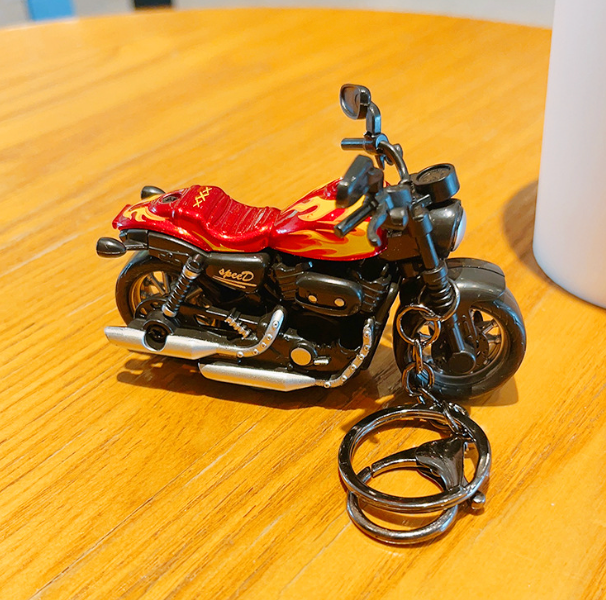 Motorbike Keyring