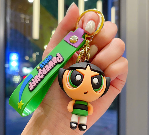 Powerpuff Girls Keyring