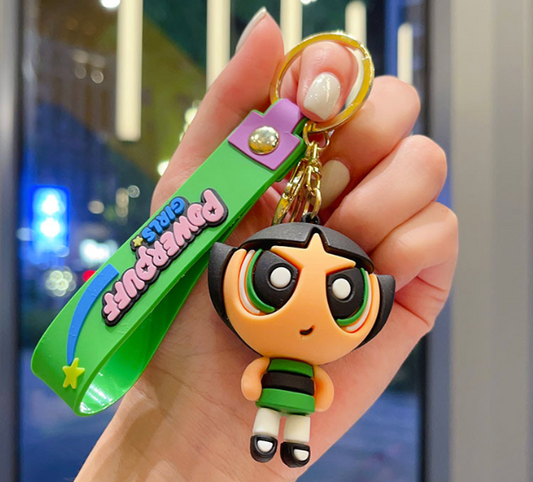 Powerpuff Girls Keyring
