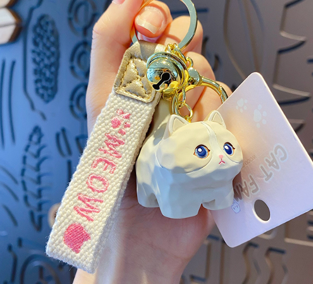 Cat Keyring