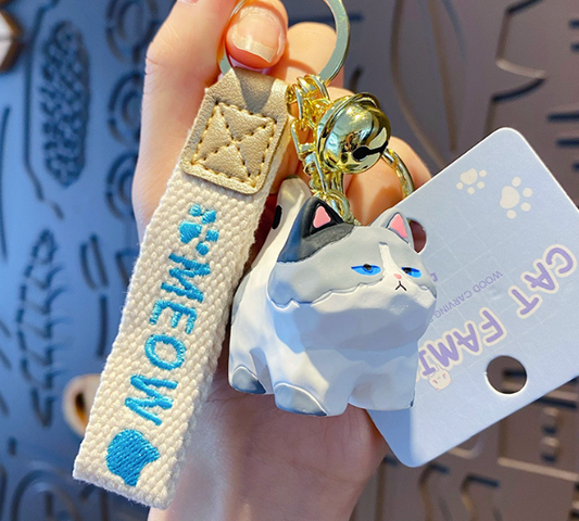 Cat Keyring