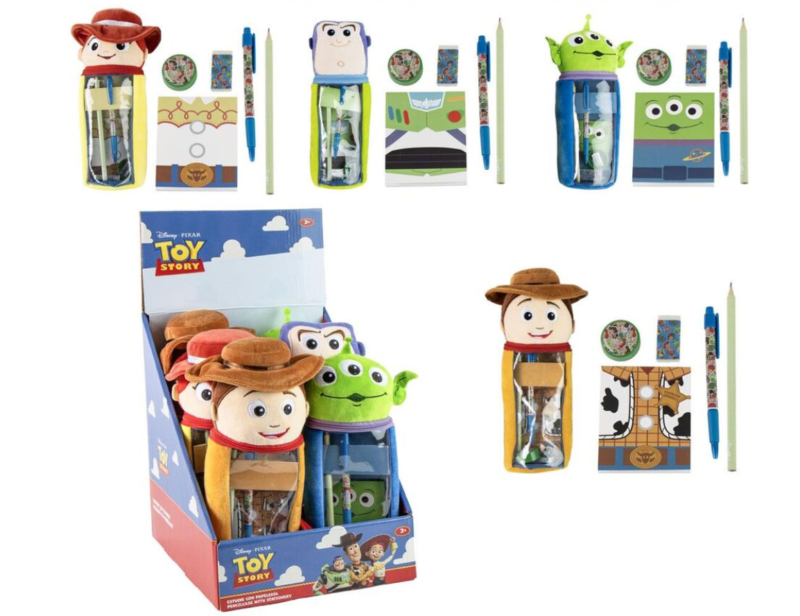 Disney Pixar Toy Story assorted plush pencil case