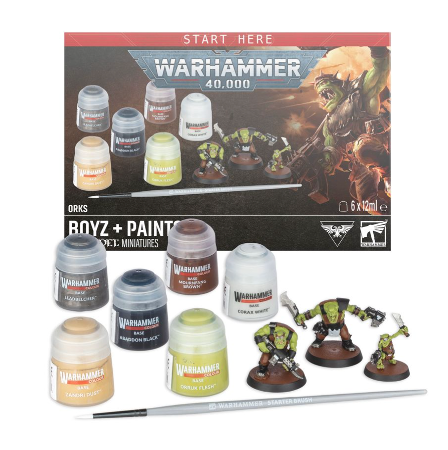Orks: Boyz + Paints