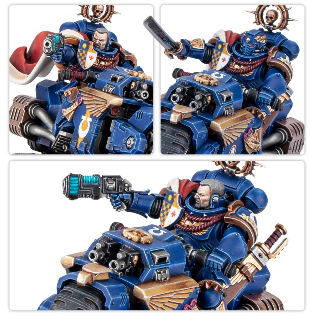 Captain on Bike