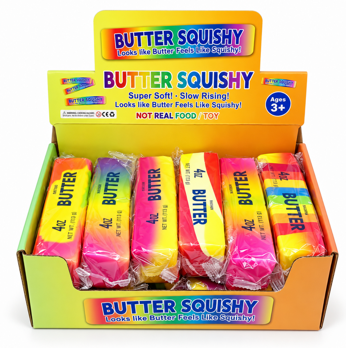 Squishy Butter Rainbow 13cm