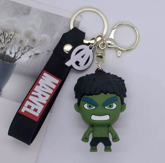 Super Heroes Keyring