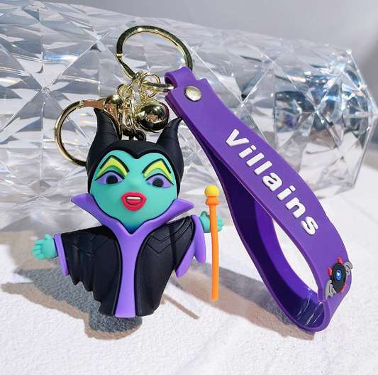Villains Keyring