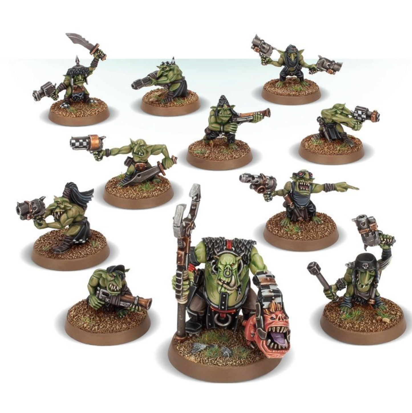 Orks: Runthend and Gretchin
