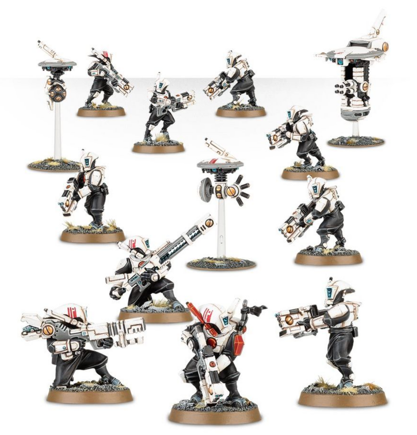 T'au Empire: Pathfinder Team