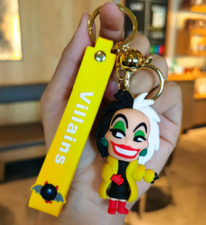 Villains Keyring