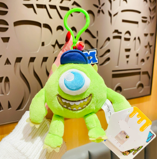 Mike Wazowski Plush Keyring