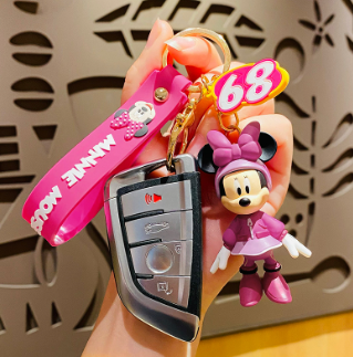 Mickey/Minnie Keyring